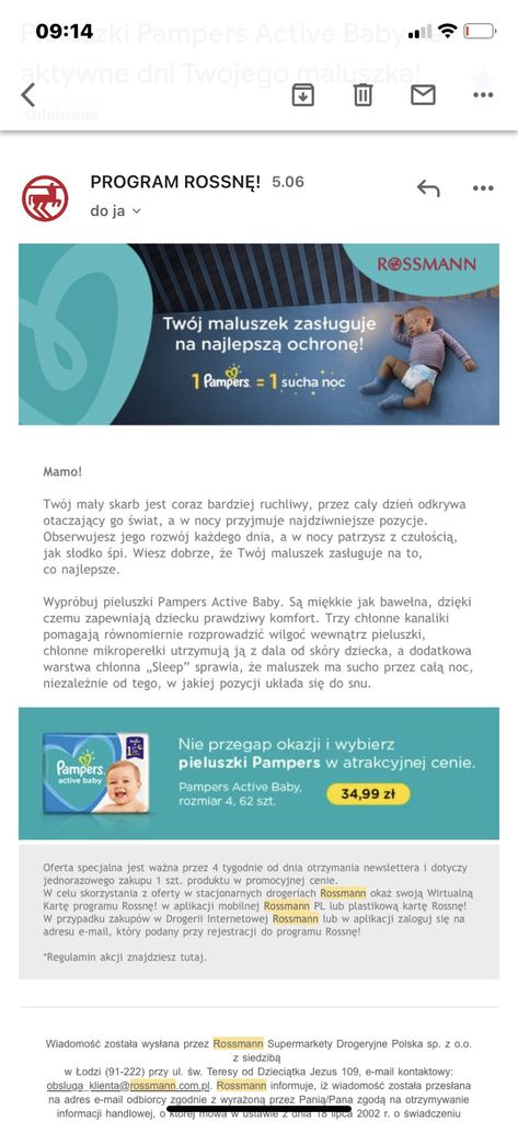 pampers active baby 6 124