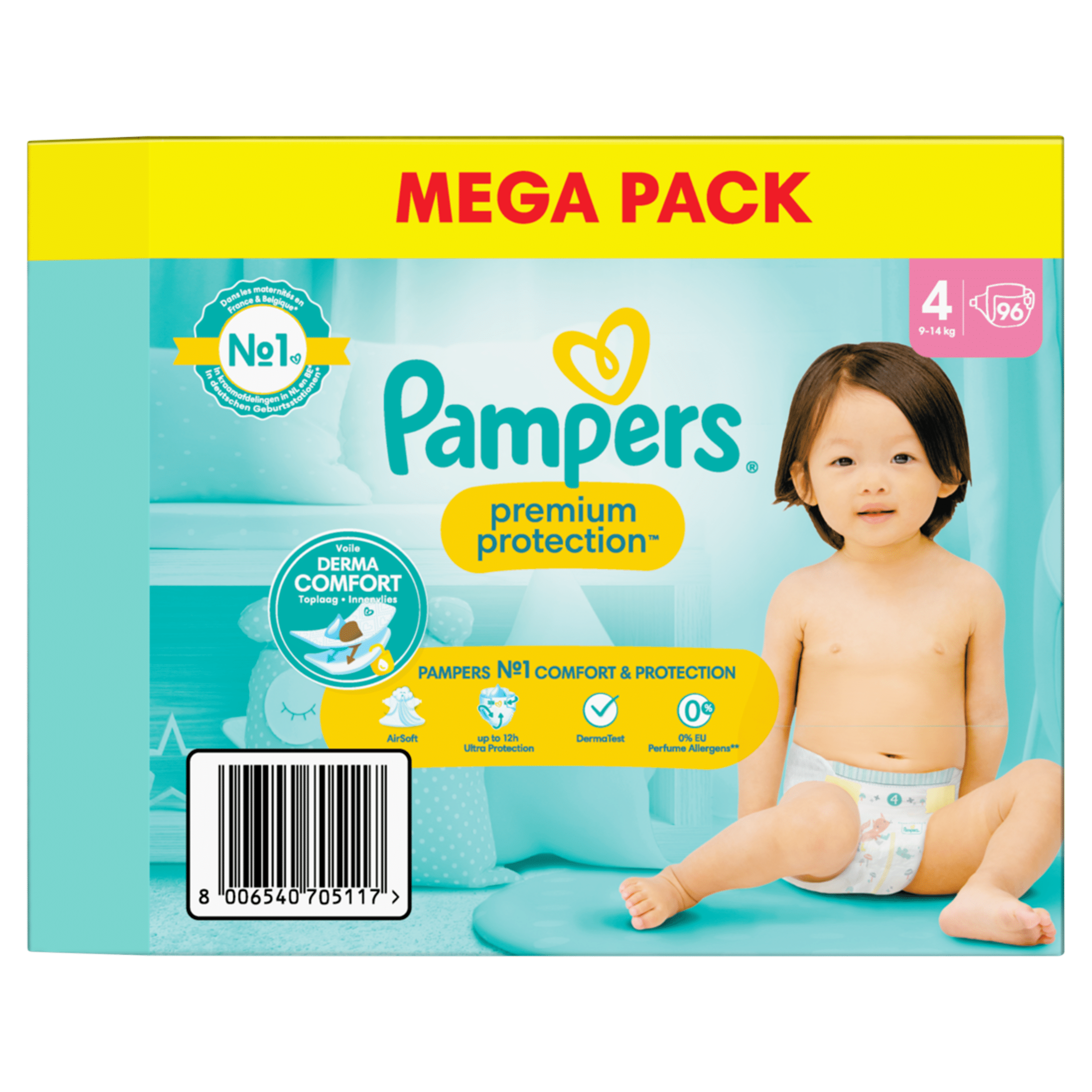 pampers majtki 5