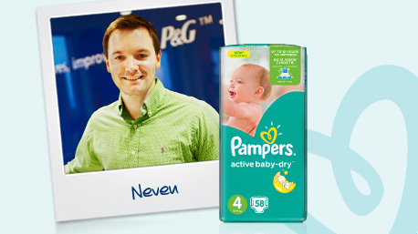 pampers activ dry biedronka