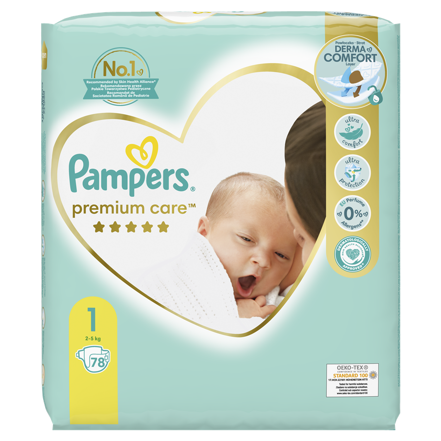 pampers premium care 1 2-5 kg