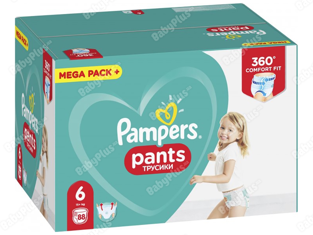 pampers pants 3 midi 120 szt