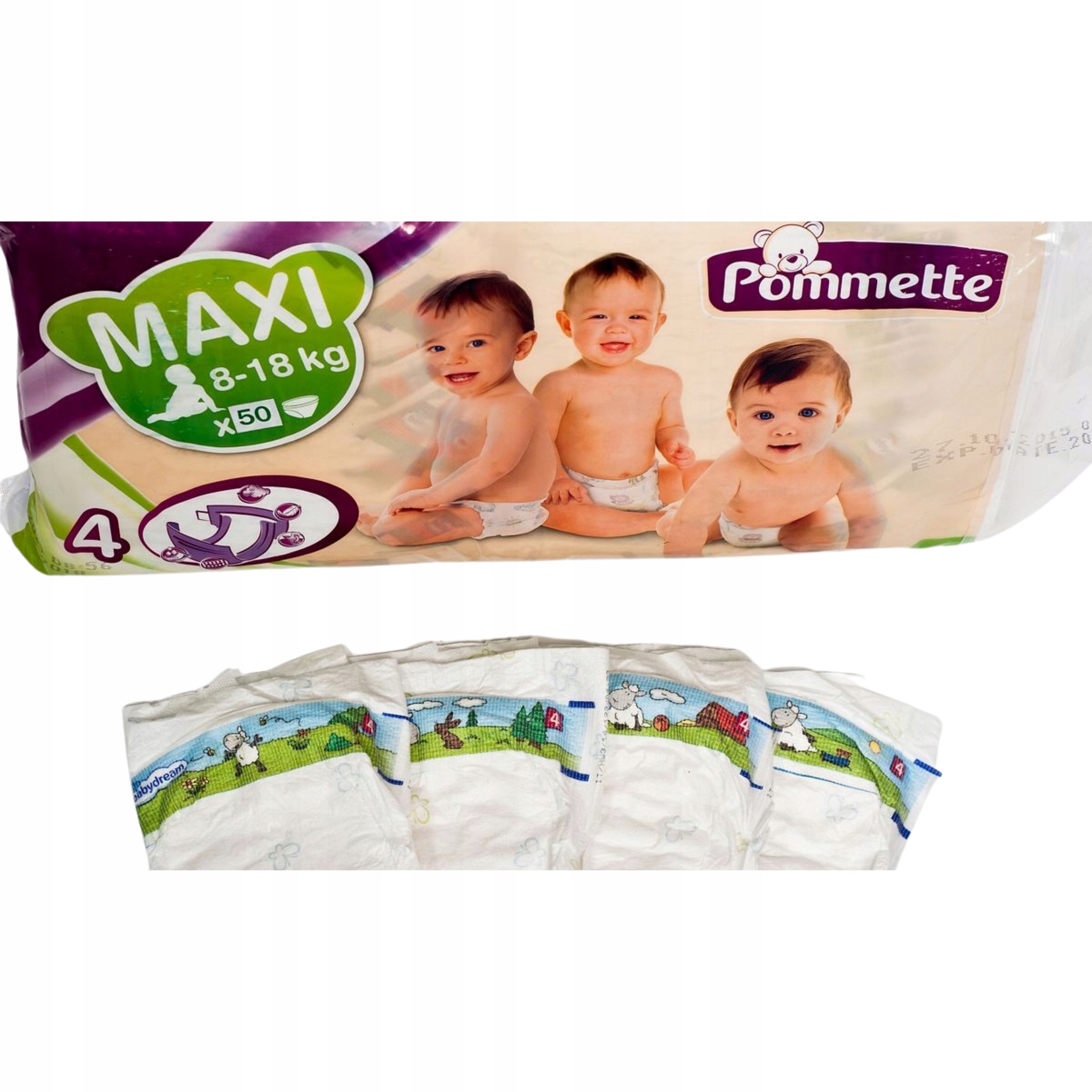 pampers szablon