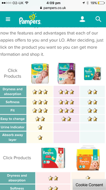 premium protection pampers 4