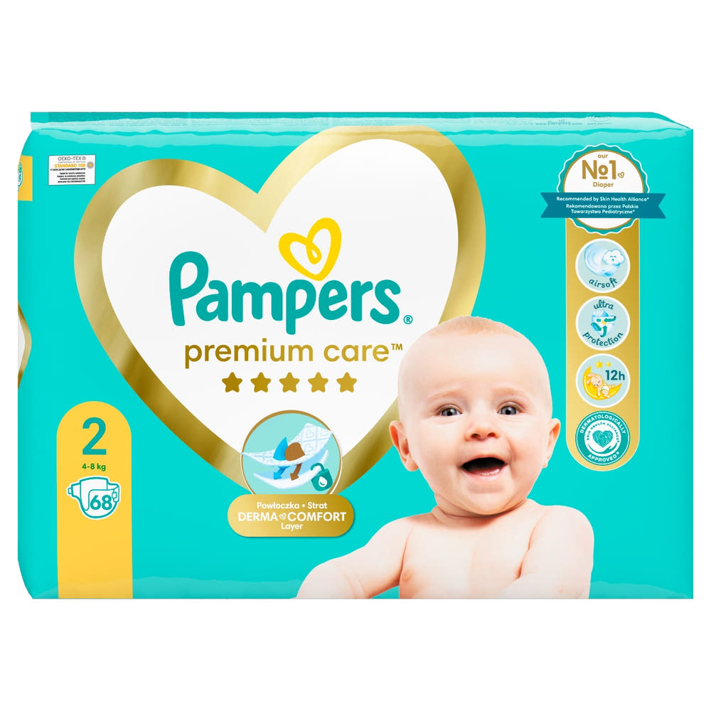 pampers procare 0 pieluchy 38 sztuk