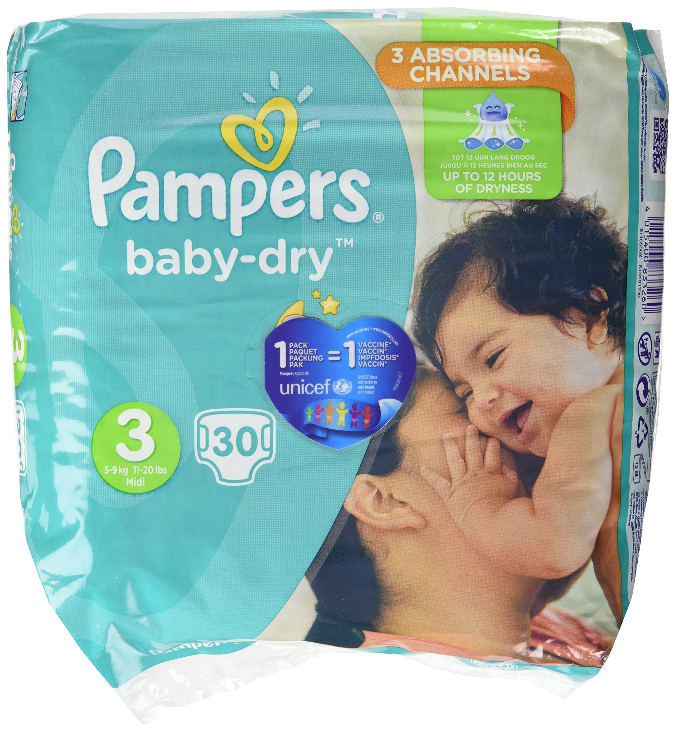 ile rozkłada sie pampers