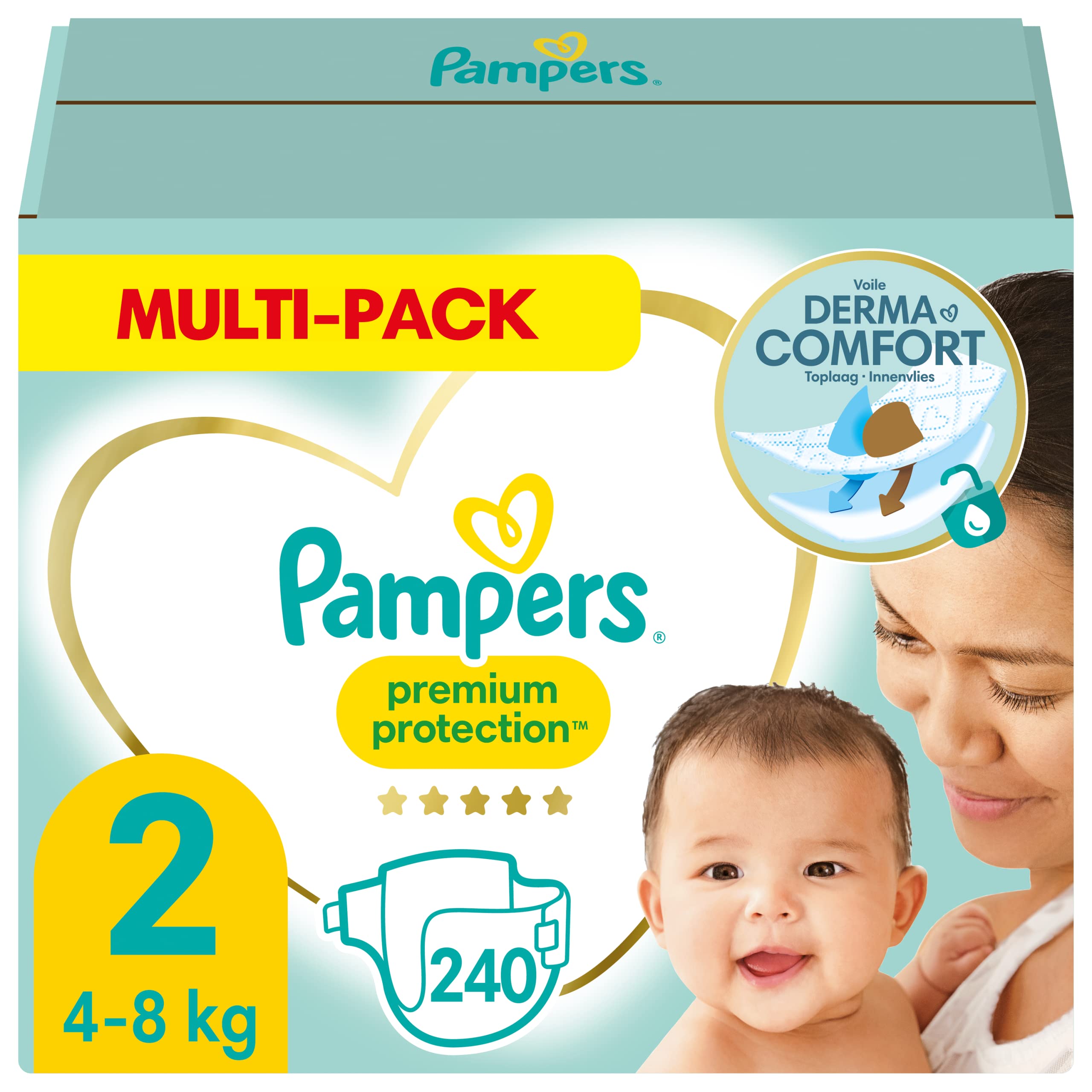 pampers sensitive x4 cena