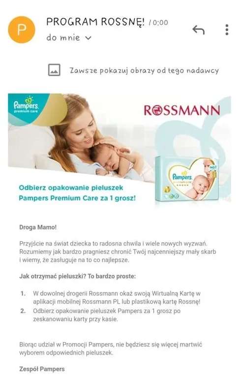 pampers new baby-dry pieluchy nr 2