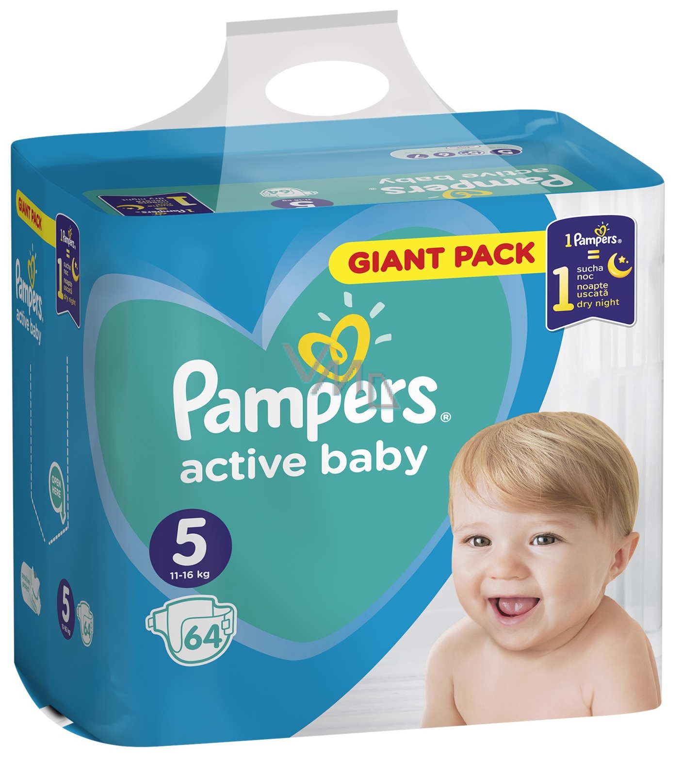 pampers active baby 3 midi