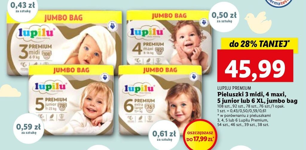 pieluchomajtki pampers mega box 4+