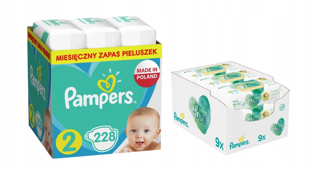 pampers large box