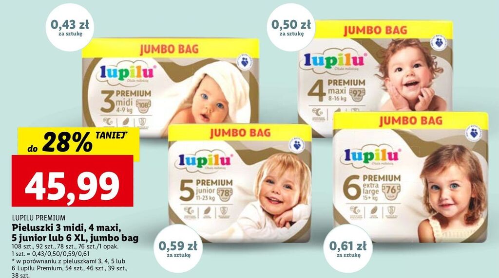 sroka o chusteczki pampers sensitive