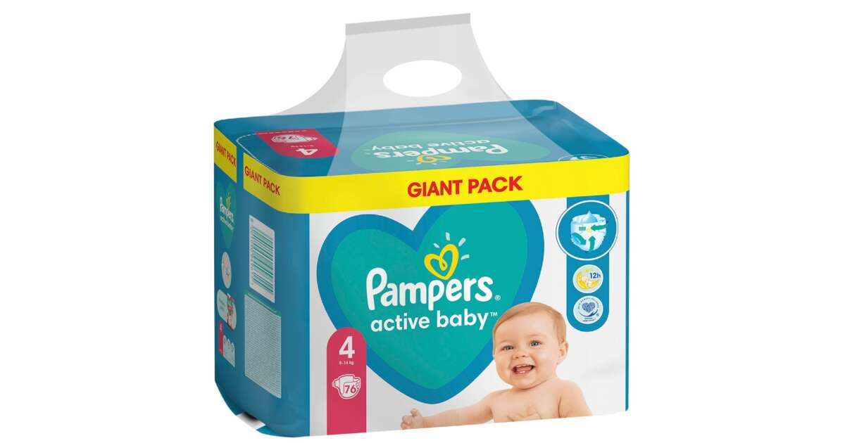 pampers active baby pieluchy rozmiar 6 extra large