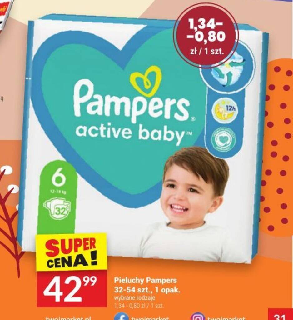 feedo chusteczki pampers