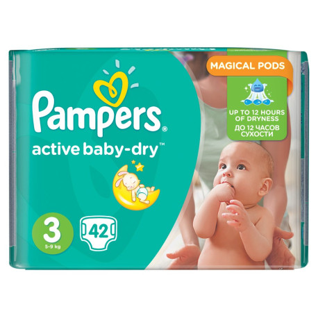 pampers active baby dry rozmiar 4