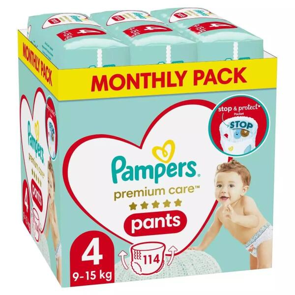 pampers size 4