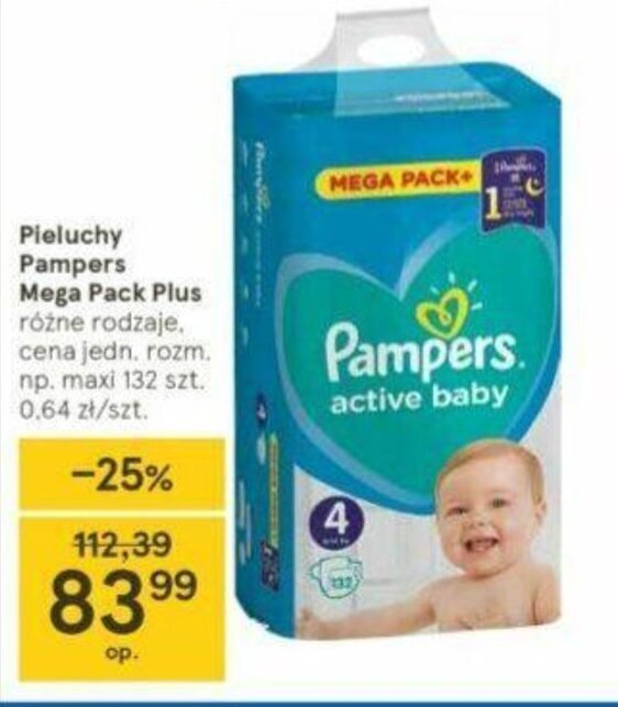 pampers 1 miesięczny zapas