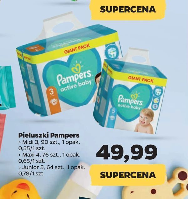 pampers mega box 4 tanio