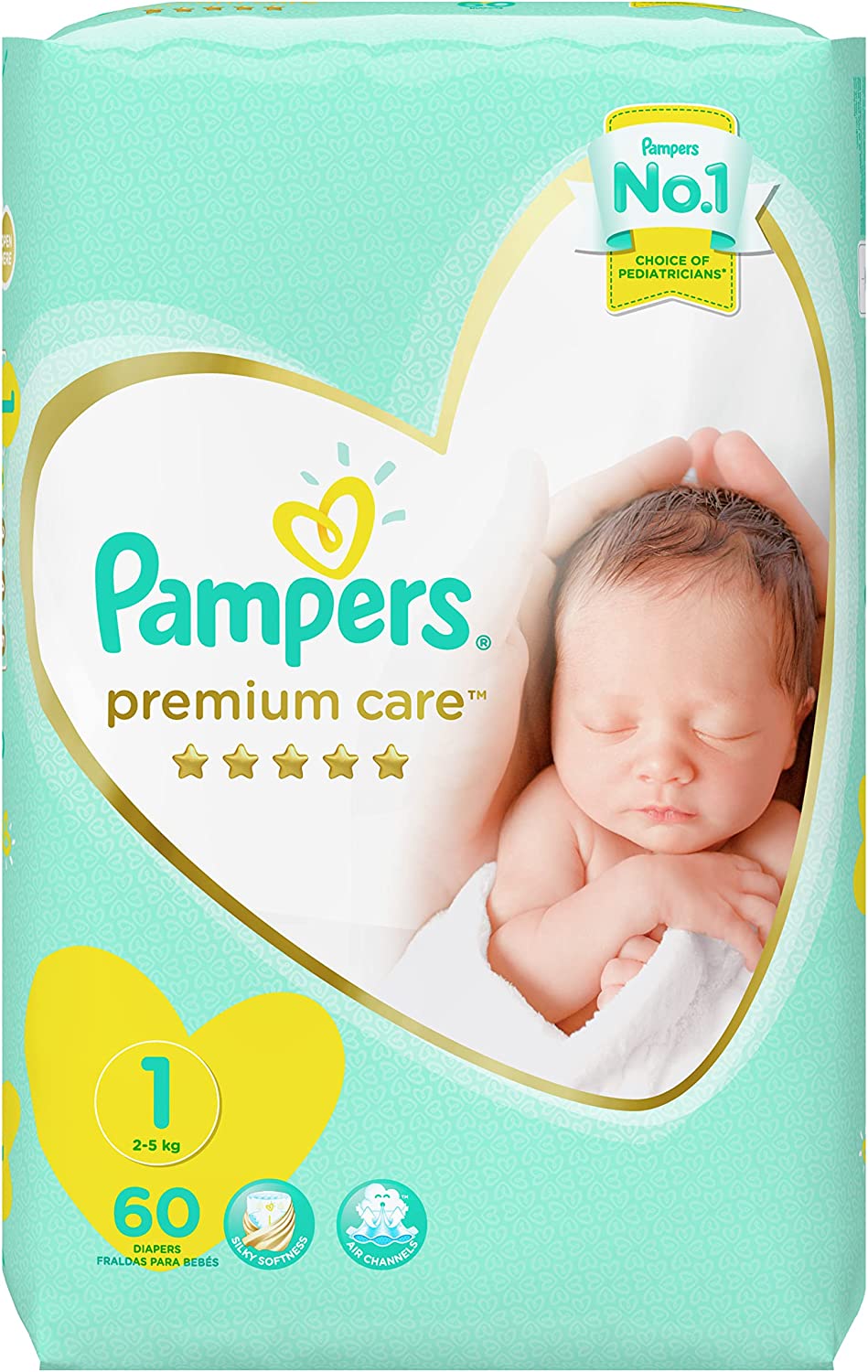 pampers box baby dry