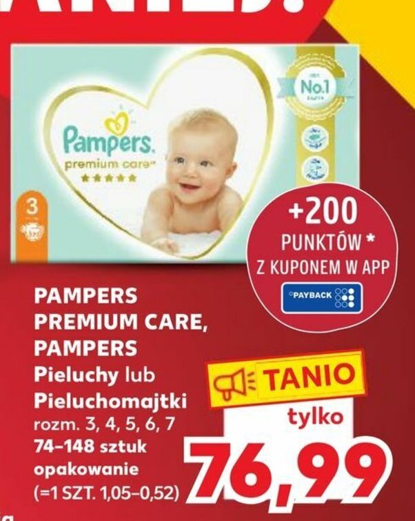 pieluchy pampers sensitive 1