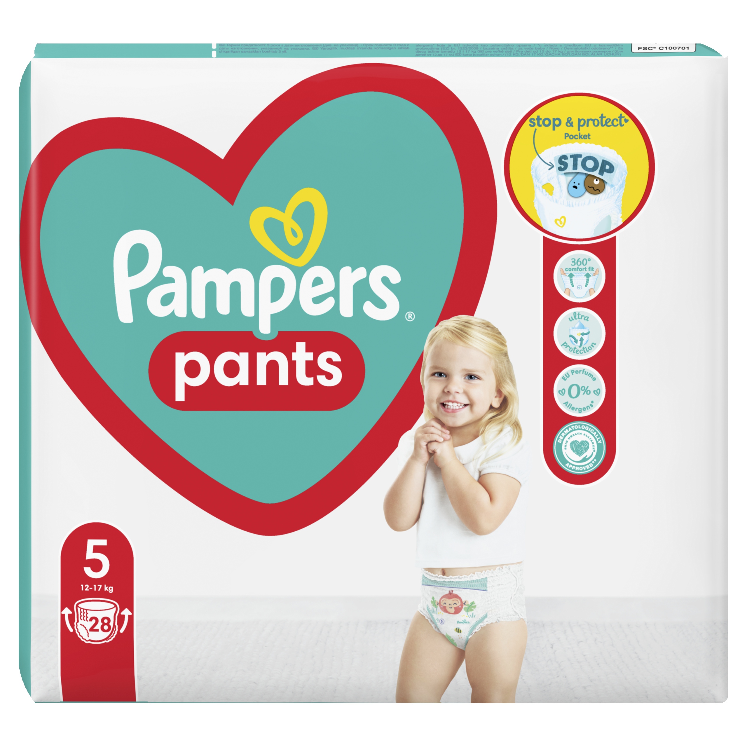 pampers pants rozmiar 4 104 szt