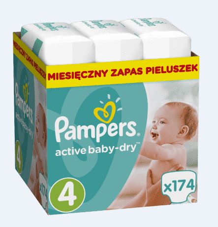 pampers pieluchy baby dry 5+