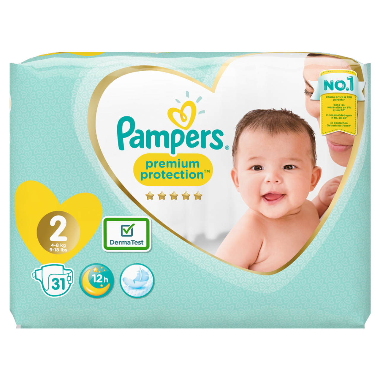 pampers premium protection new baby