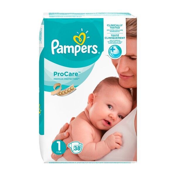 pampers oznakowanie