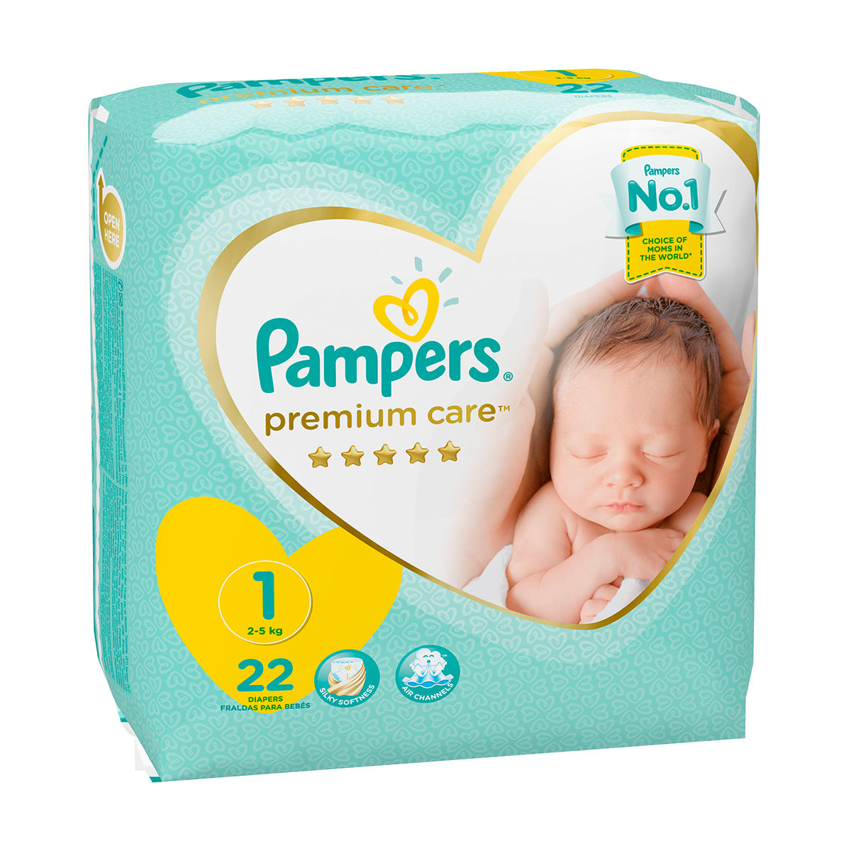 pampers new baby dry 2 228 szt