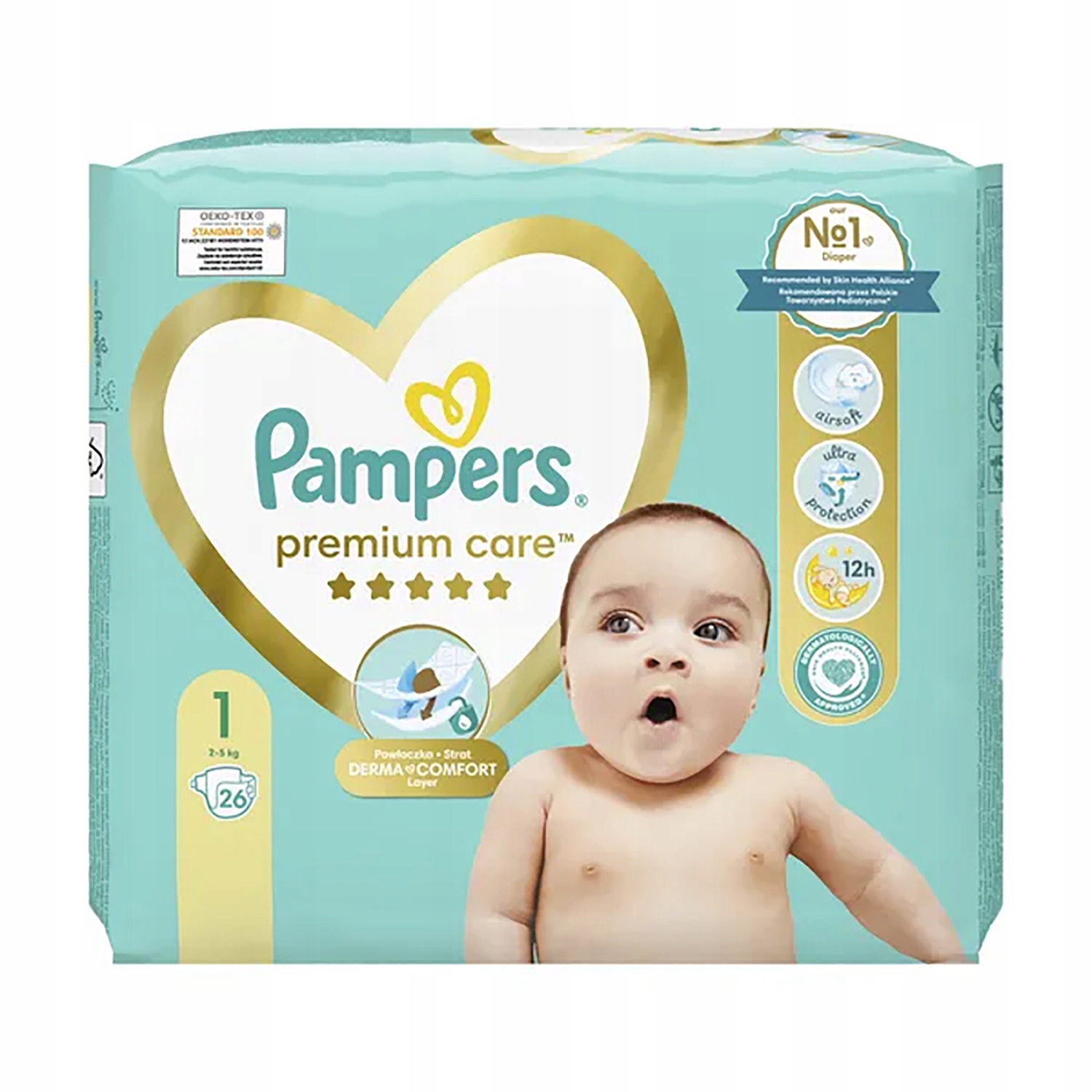 pampers fresh clean chusteczki dla niemowląt 6 x 64 sztuki