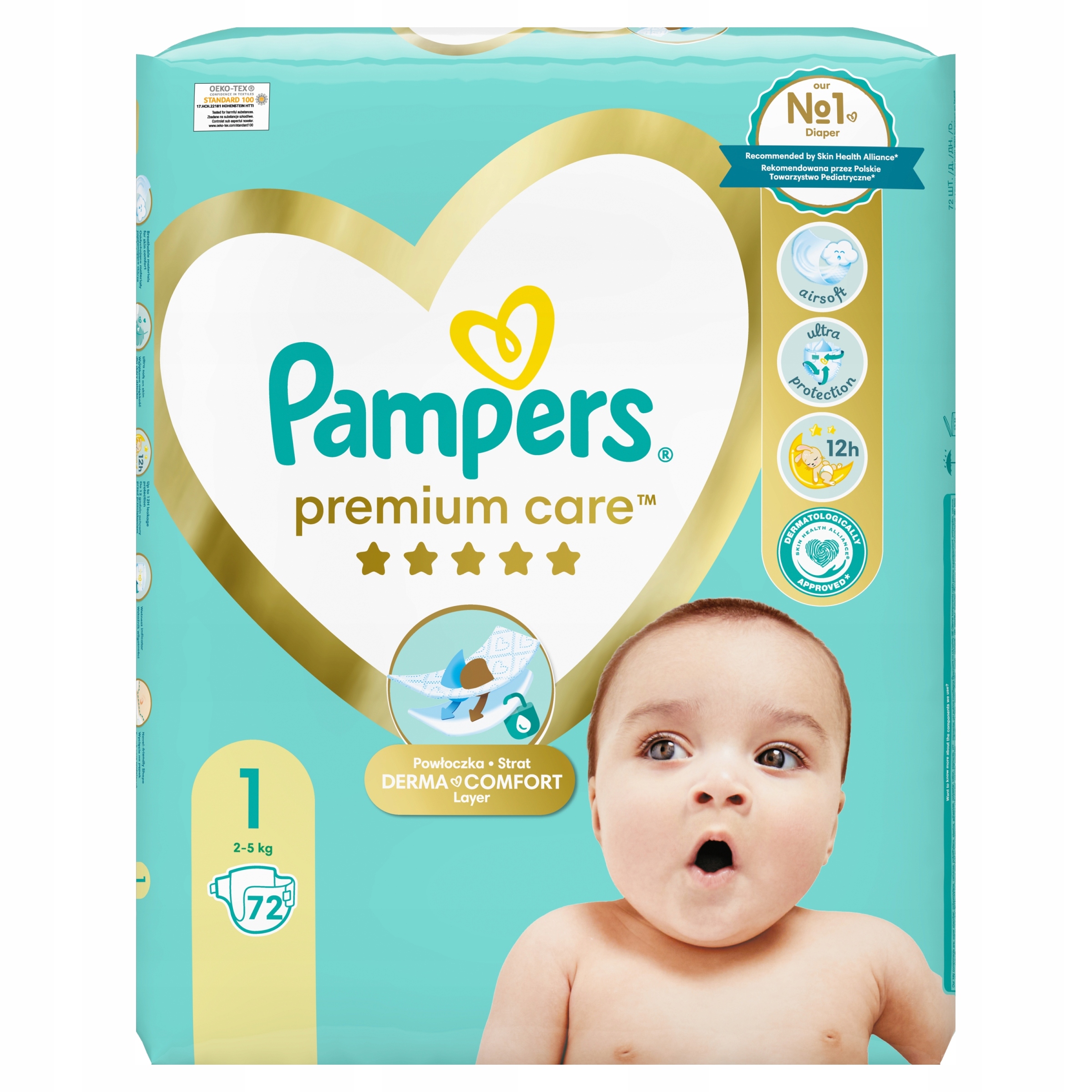 pampers premium care pieluchy rozmiar 2 4-8kg 240 sztuk