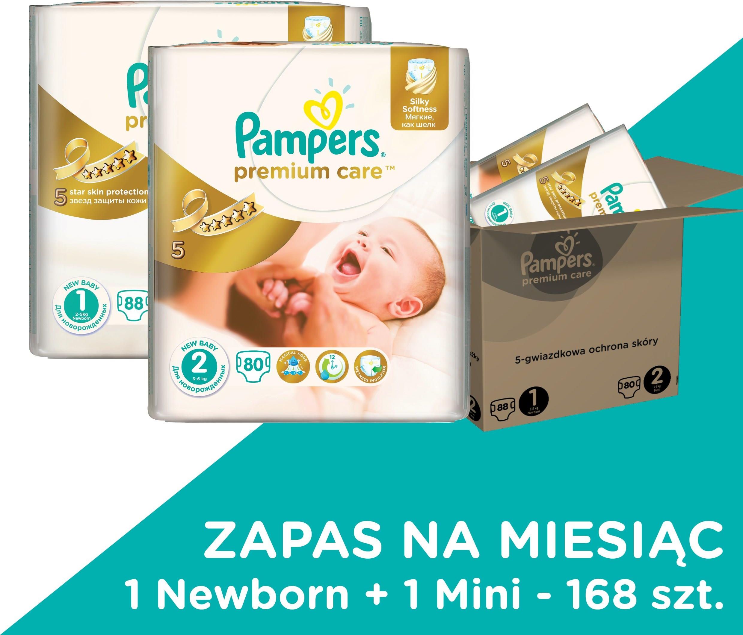 pampers wyprawka dla noworodka zestaw