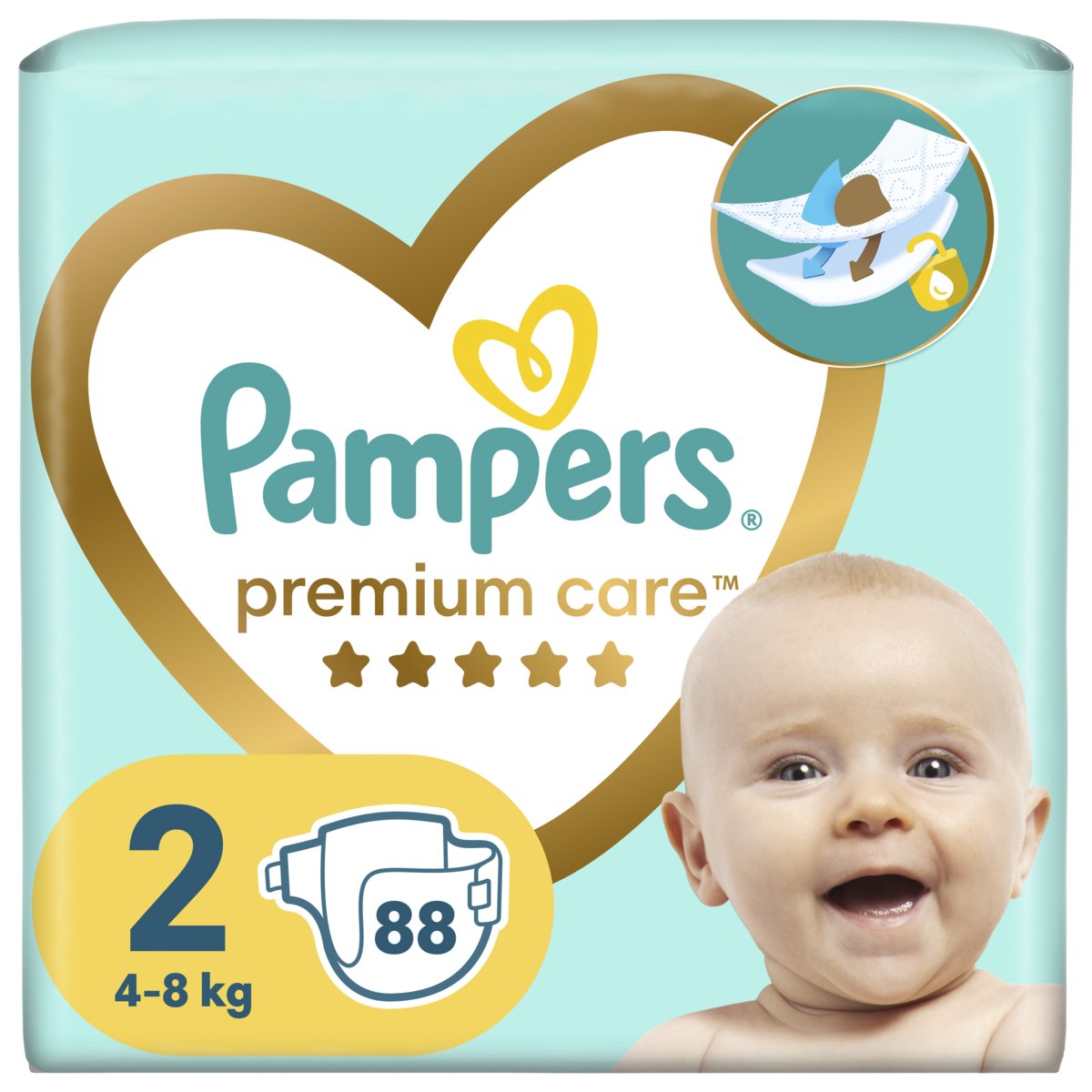 pampers active baby dry 4 mega paka