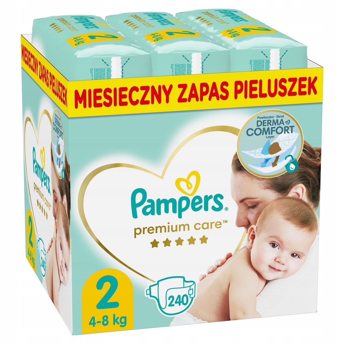 pampers 2 4-8 kg ceneo