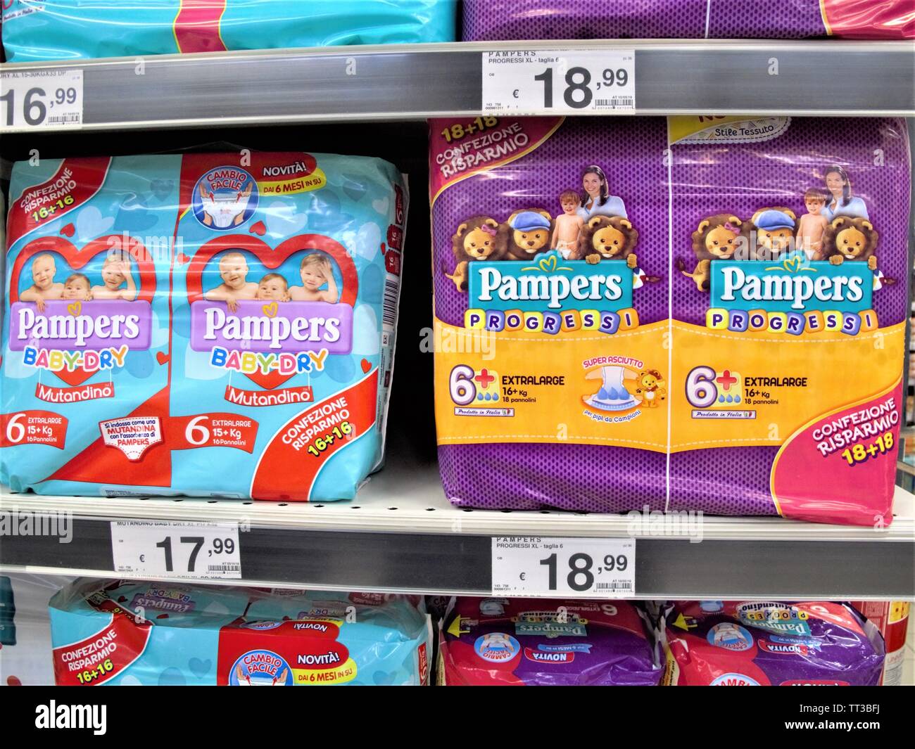 pampers 3 babydry 68