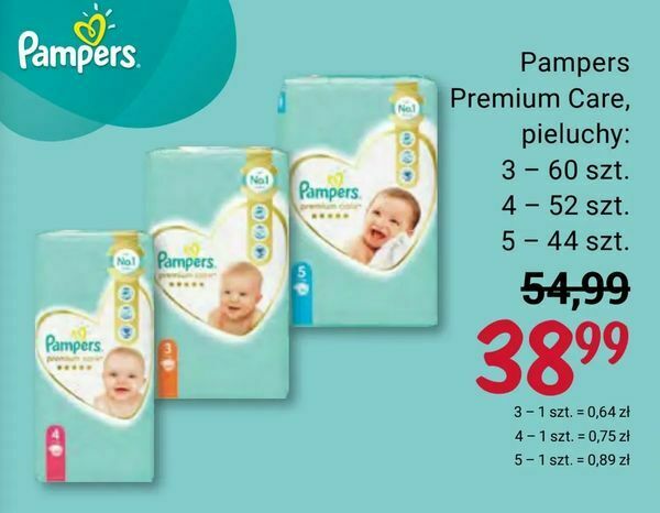 pieluchy pampers skład