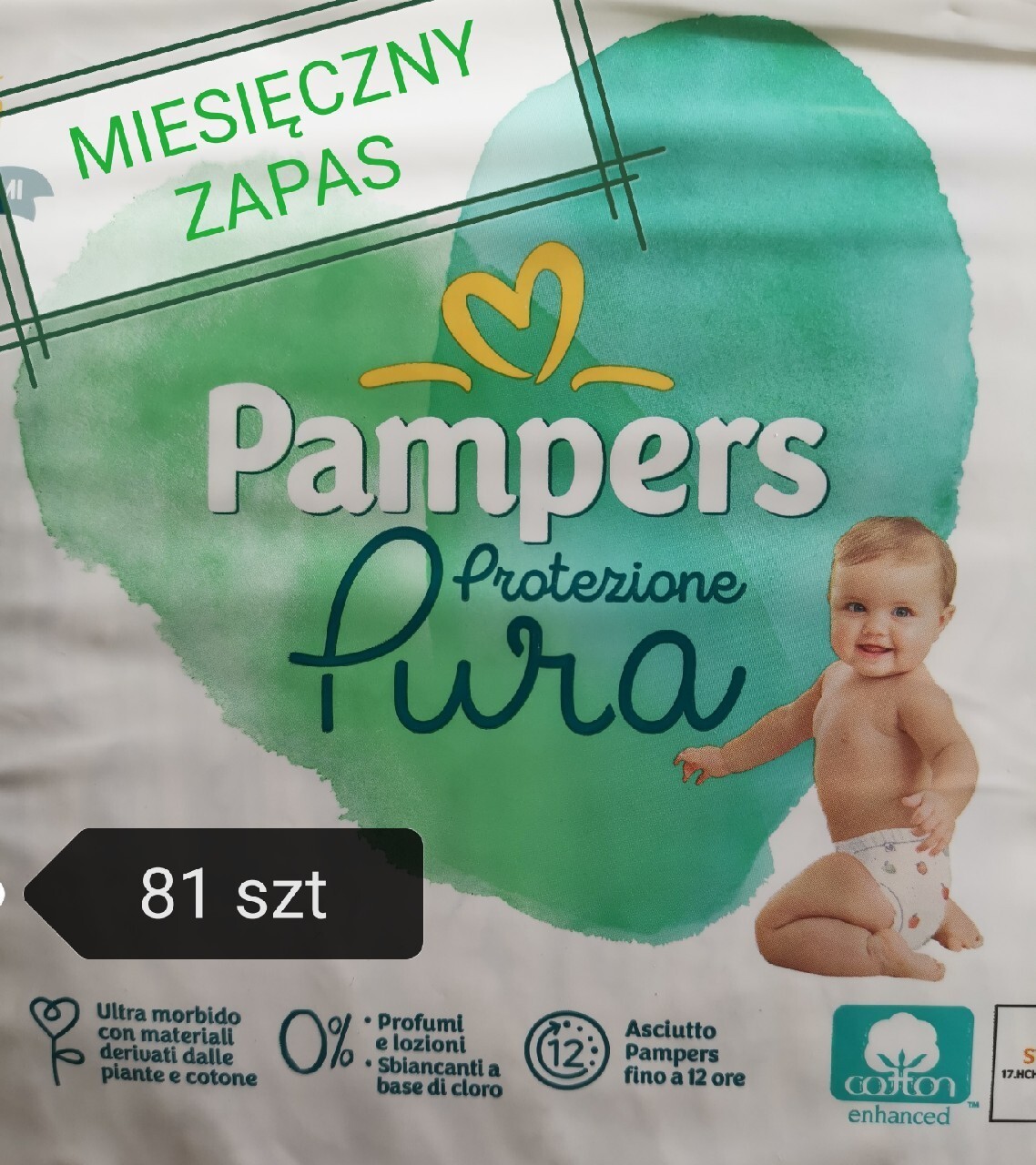 pieluchomajtki pampers jumbo 3