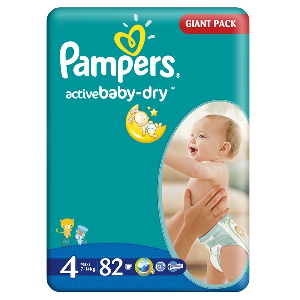 karton pieluch pampers 2