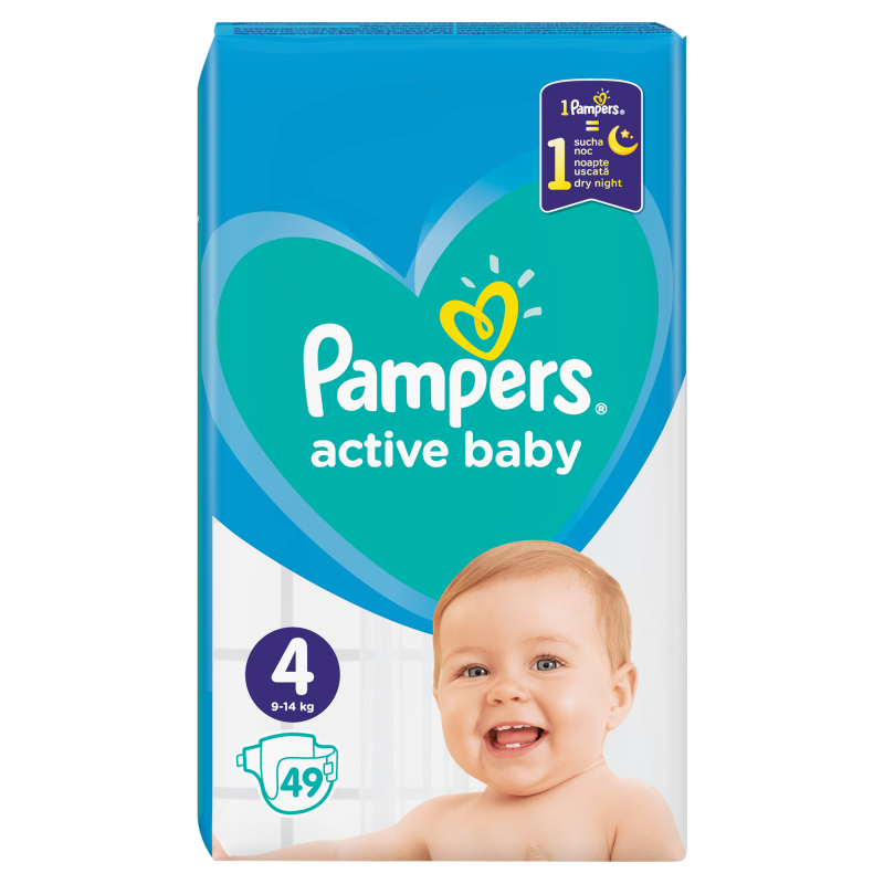 pampers active baby nowe przeciekają