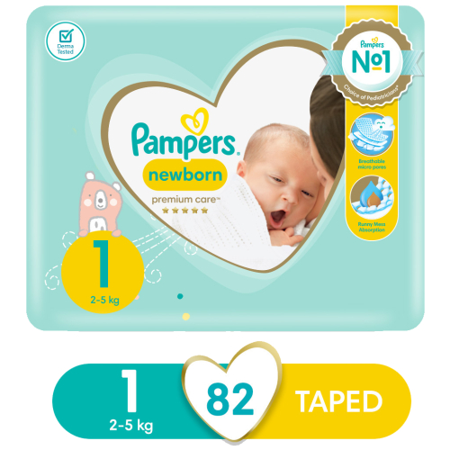 pieluchy jednorazowe pampers premium care 3 midi 5-9 kg