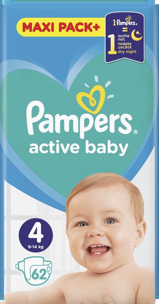 pampers active baby 4 plus