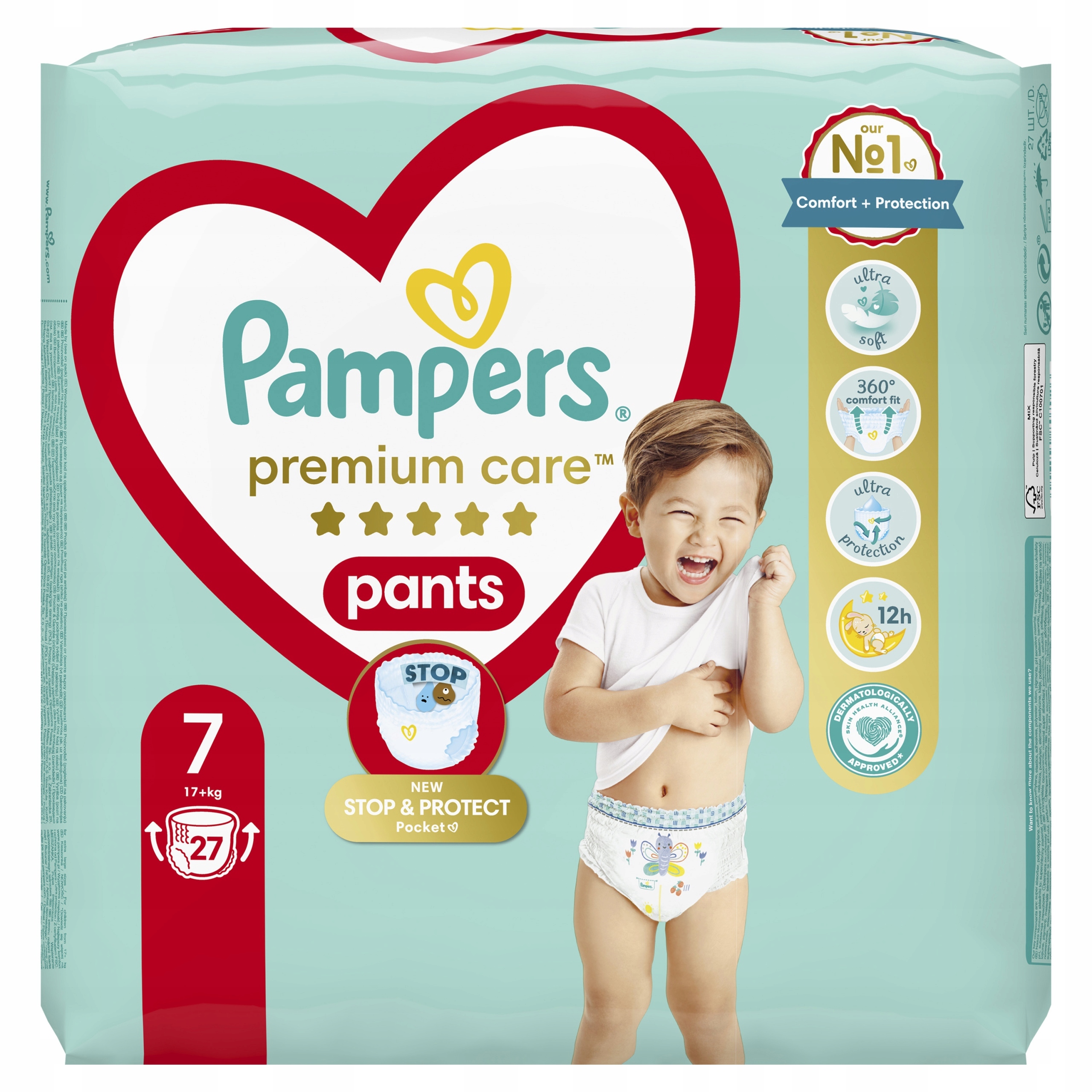 pampers premium care newborn 1 pieluszki 2-5 kg 88 sztuk