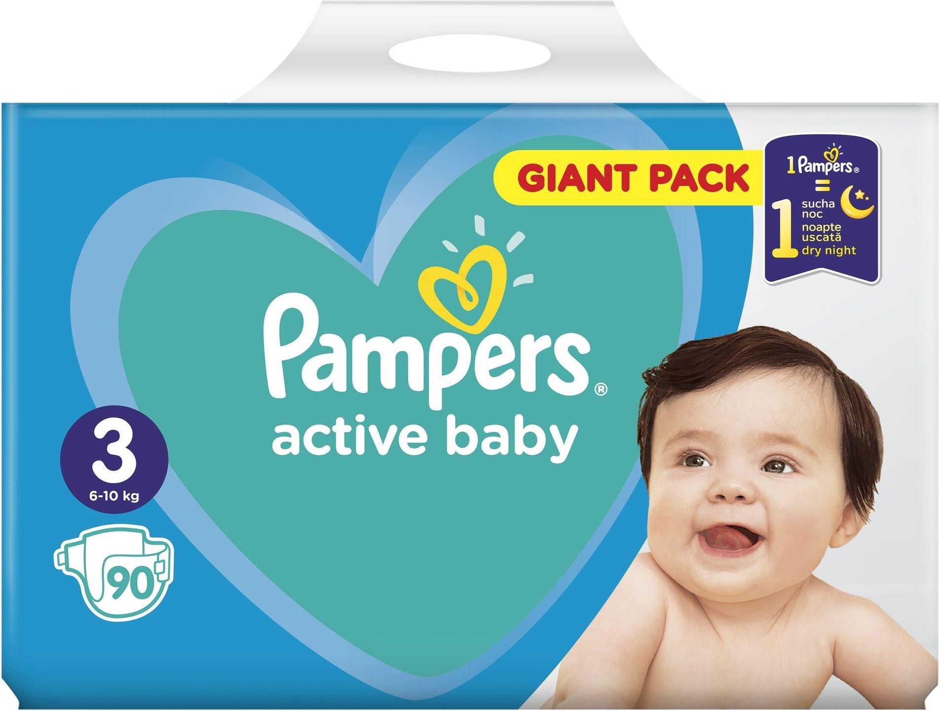 pampers new baby dry i active baby dry