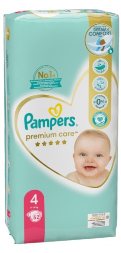 pieluchomajtki pampers pants 4 miesieczne opakowanie