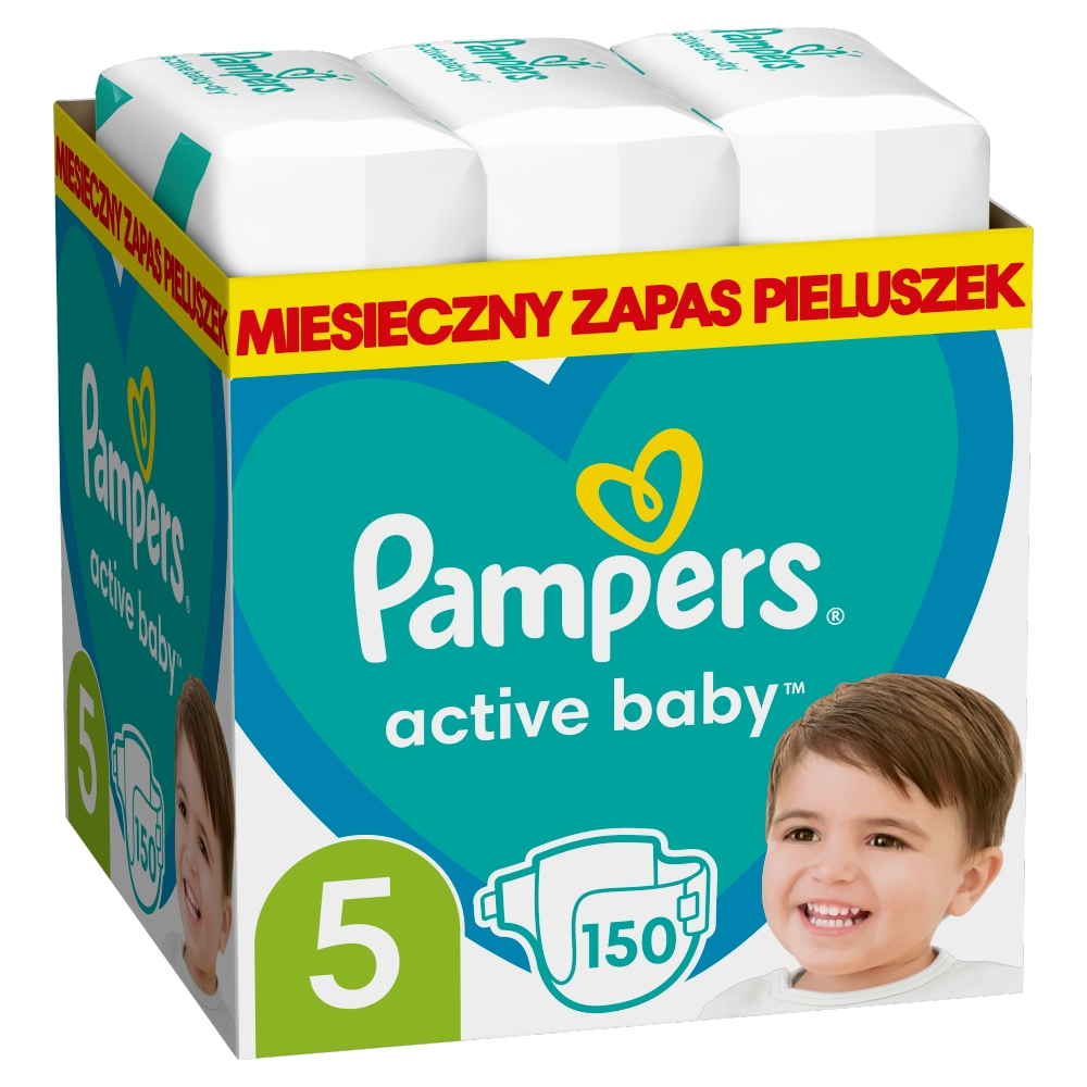 pampers active baby 2 144 szt