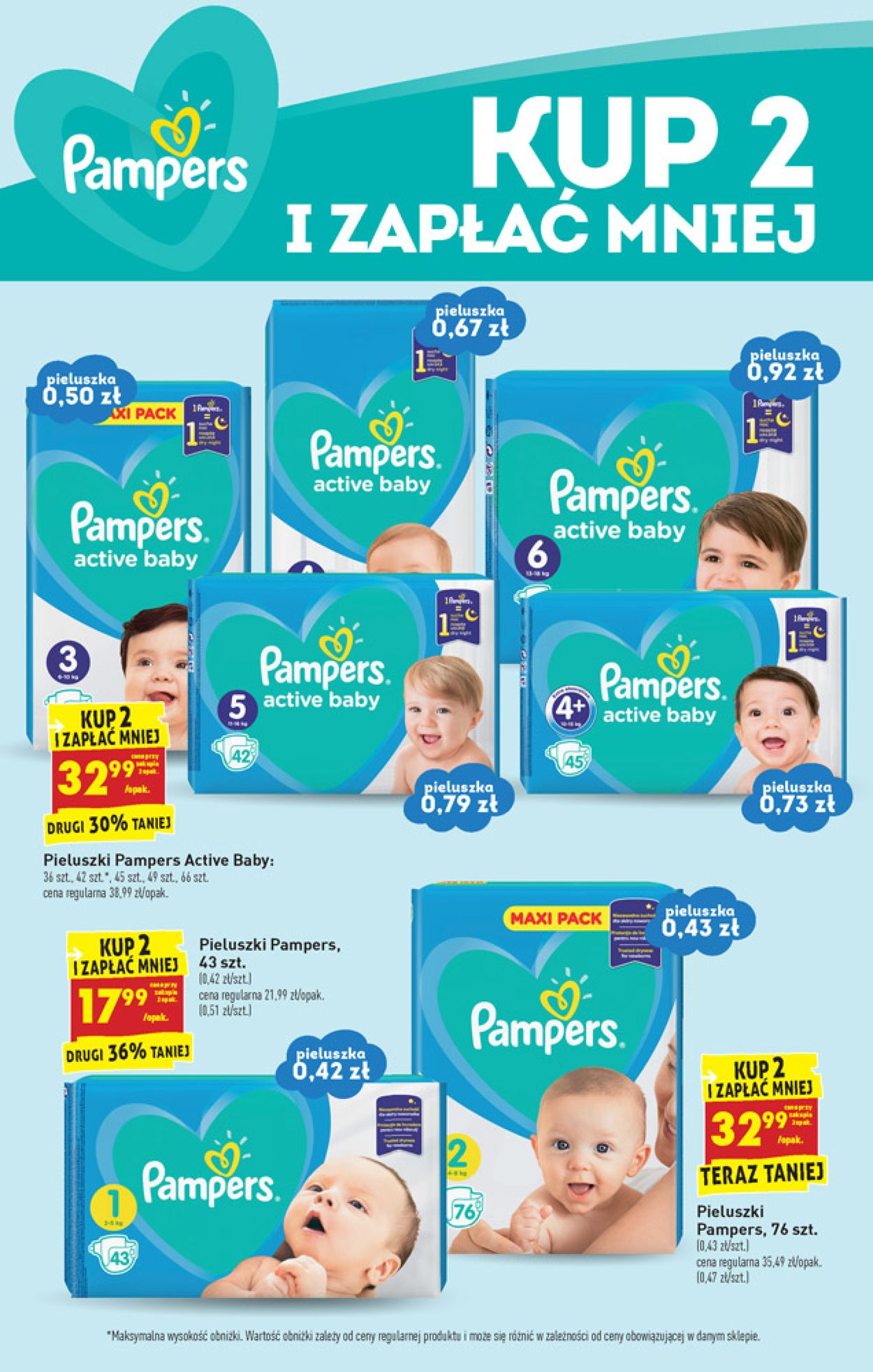 pampers pieluchy premium care 3 midi