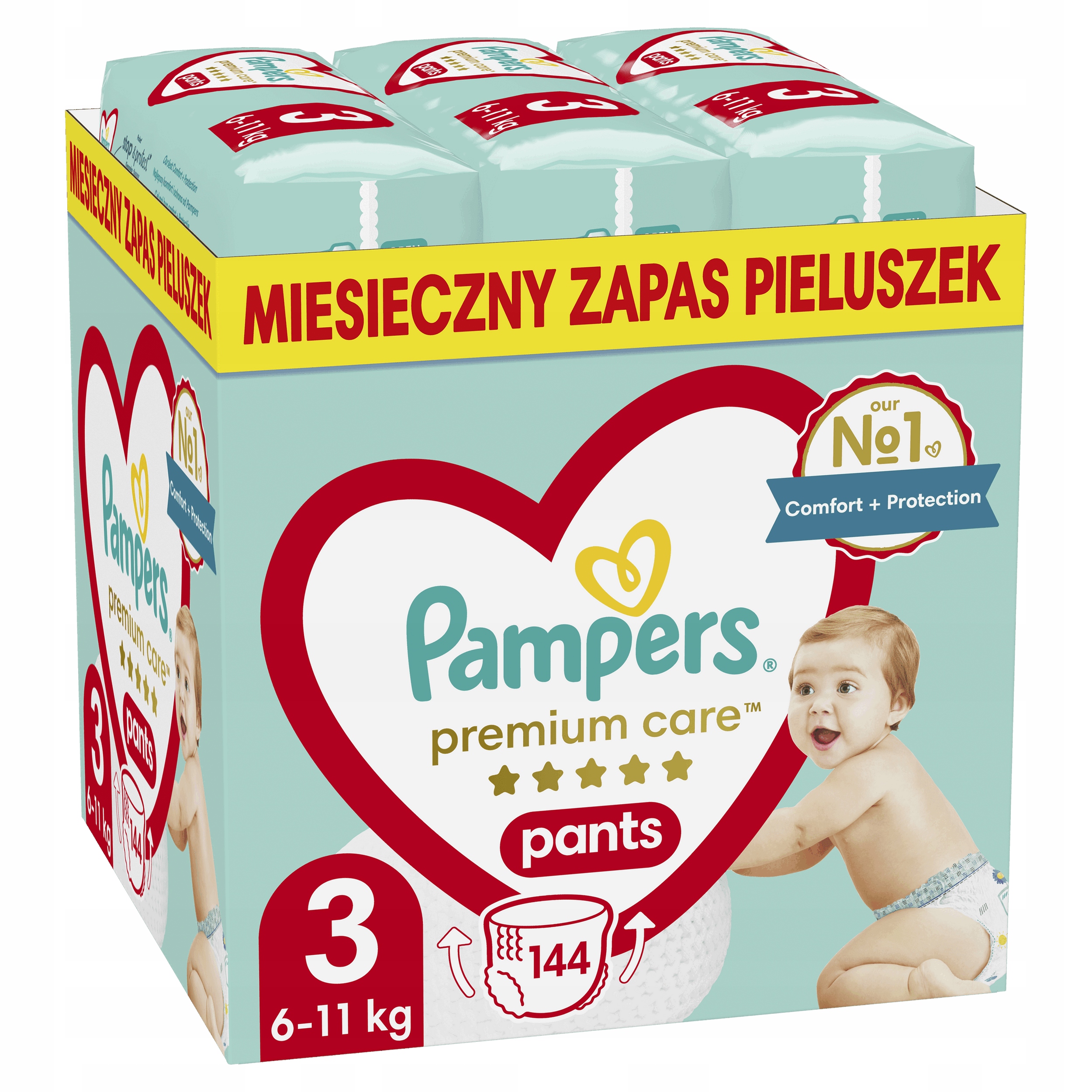 zaopatrzenie w pieluchomajtki na 3 miesiące