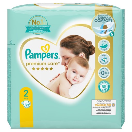 pieluchy pampers 2 active baby dry