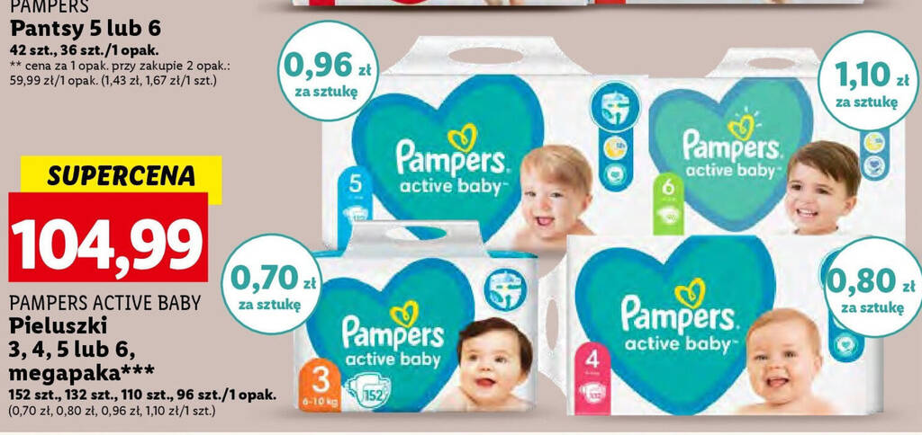 pampers premium 4 104