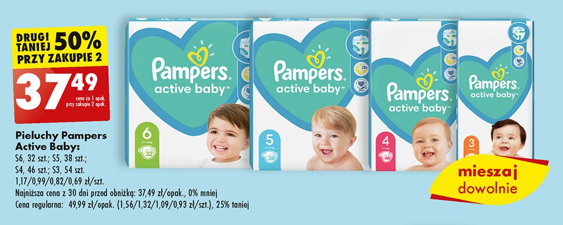 pampers 4 cena