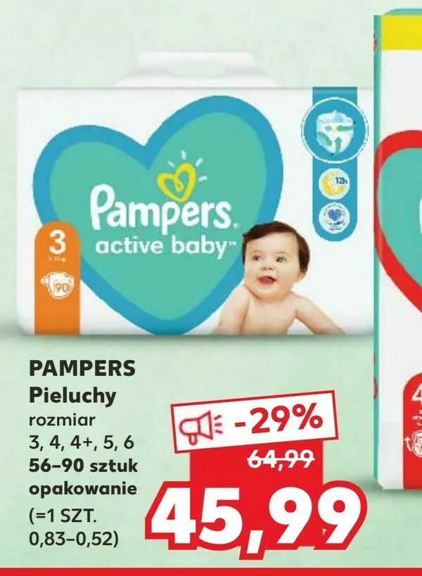 pampers premium care pieluchy rozmiar 2 mini 3-6kg 80 sztuk